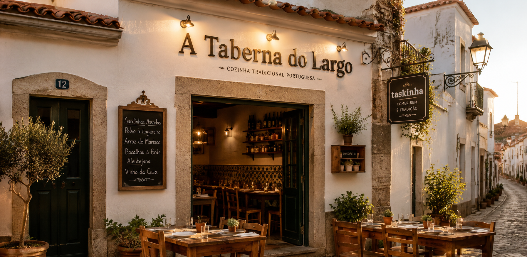Fachada do Restaurante